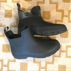 BNWT Totes cirrus Chelsea rain boot grey size 9